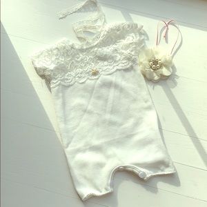 Cream photo outfit